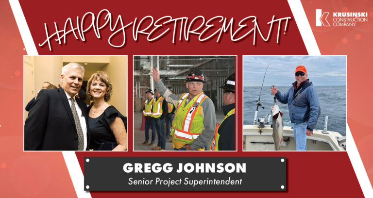Gregg Johnson Announces Retirement from Krusinski Construction