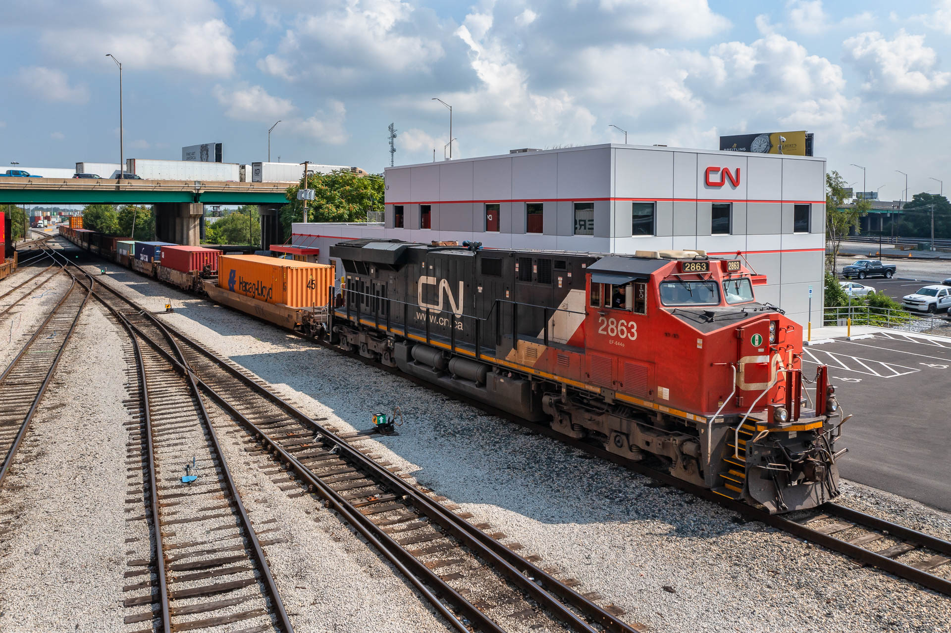 CN Railway - Markham Yard - Hazel Crest, IL-1