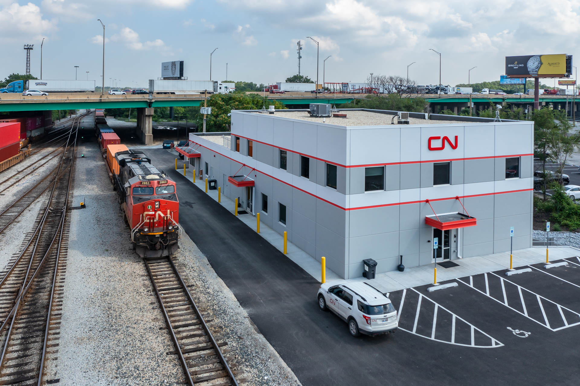CN Railway - Markham Yard - Hazel Crest, IL-5