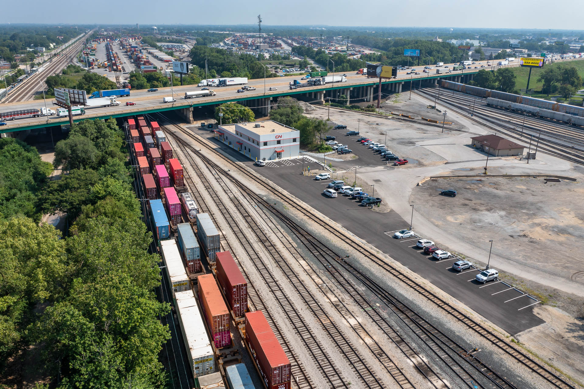 CN Railway - Markham Yard - Hazel Crest, IL-6