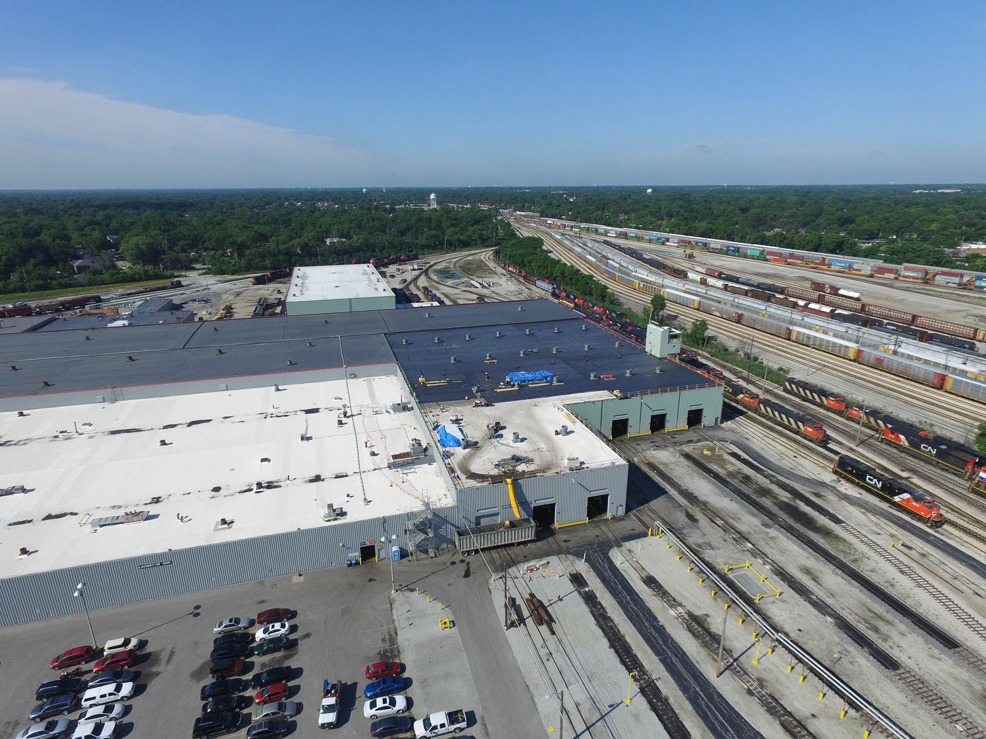 CN Railway - Roof Replacement - 2nd Floor Upgrades - Homewood, IL-2