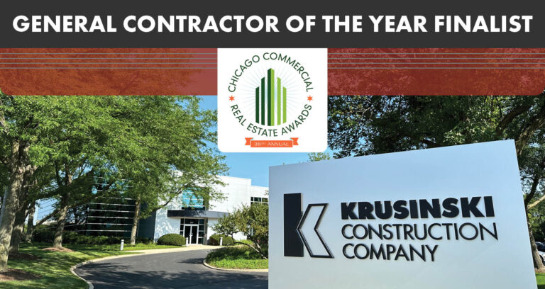Krusinski Construction Named Finalist In 36th Annual Chicago Commercial Real Estate Awards