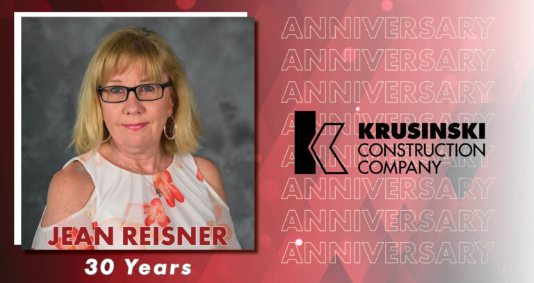 Jean Reisner Celebrates 30 Valuable Years at Krusinski Construction
