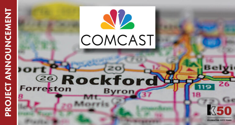 Krusinski Construction Begins Interior Renovation Project for Comcast in Rockford, IL