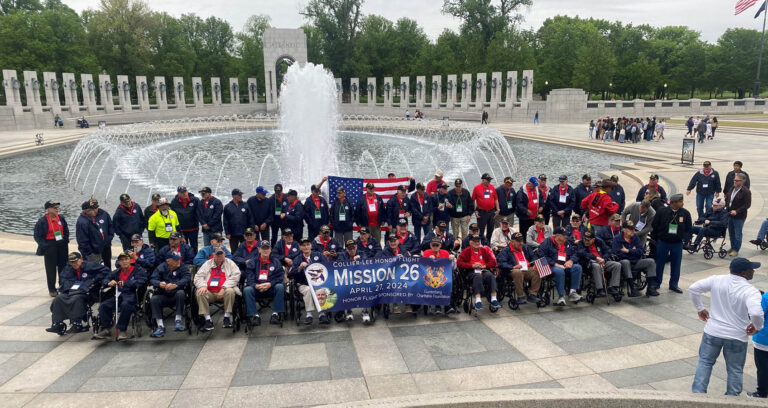 John R. Krusinski “Welcomed Home” After Collier-Lee Honor Flight
