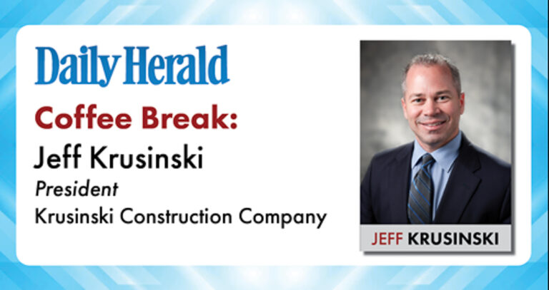 Jeff Krusinski Featured in Daily Herald Coffee Break