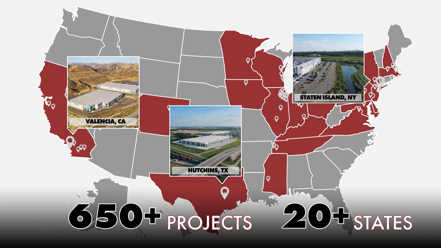 Krusinski Builds from Coast to Coast