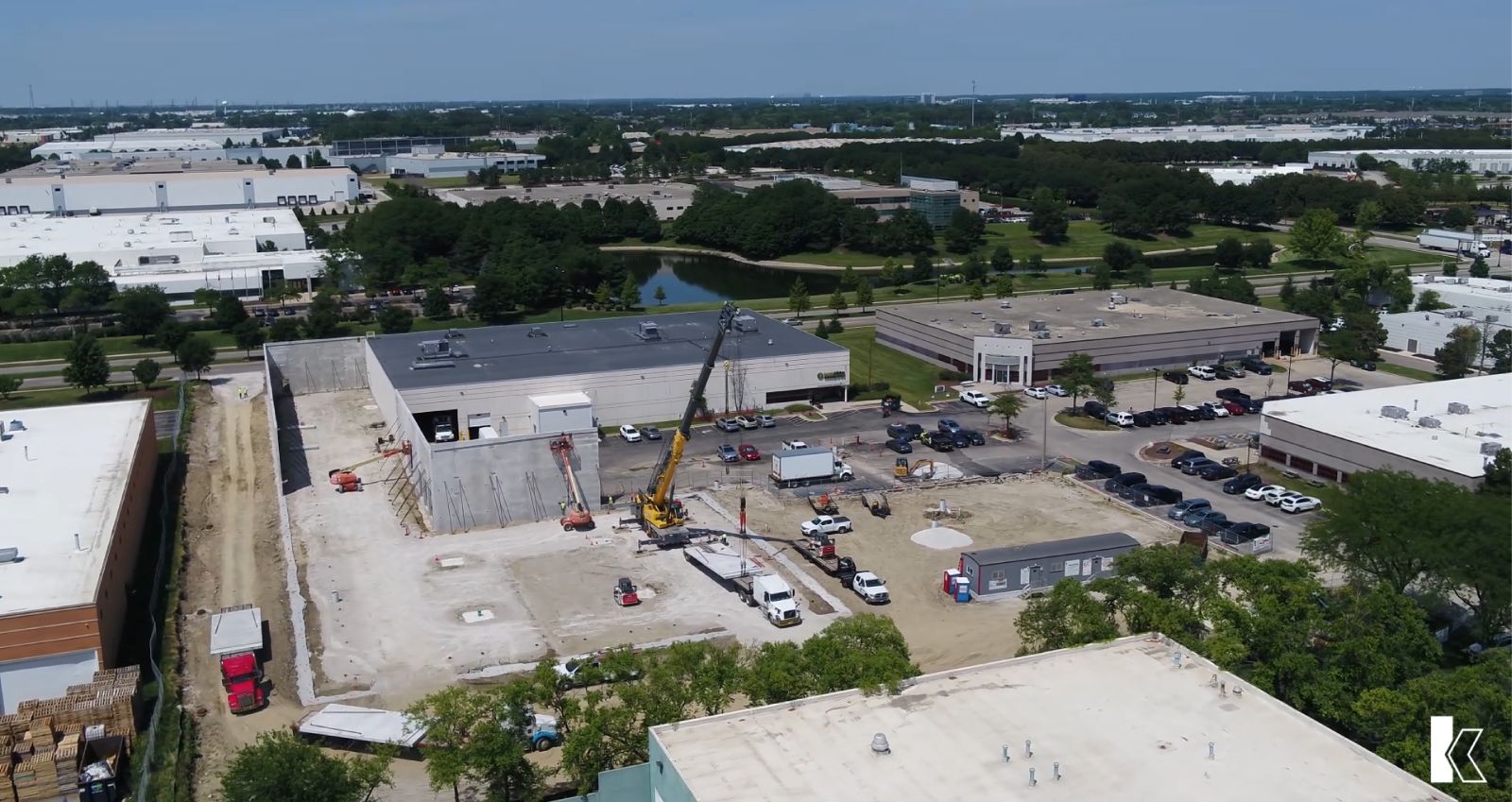 Loaves & Fishes | Precast Panels Going Up